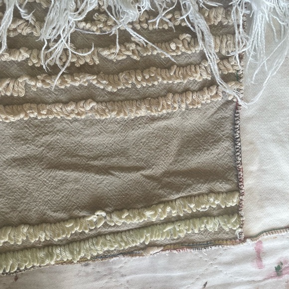 Jelbel Up cycled Lace and Embroidery Patchwork Midi Skirt -ONE of a Kind - Picture 12 of 13